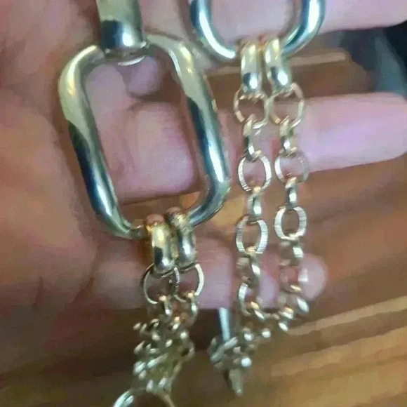 Chunky Gold Chain Necklace - Picture 4 of 5